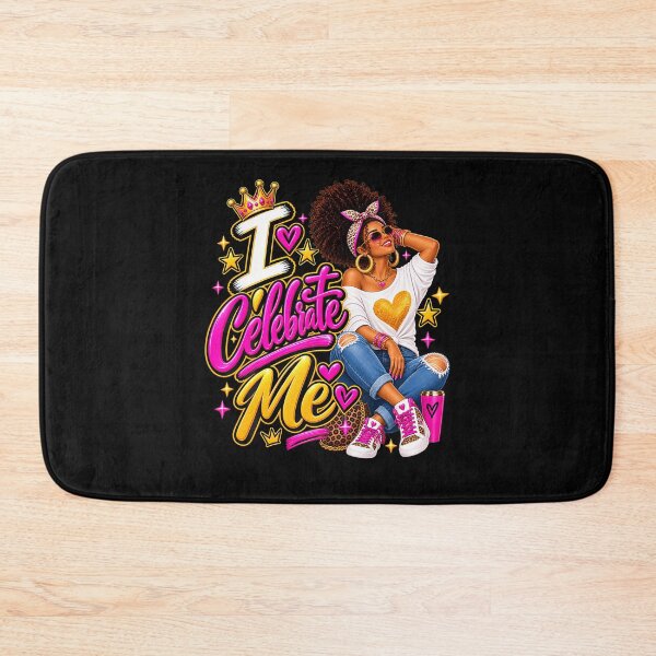 Item preview, I Celebrate Me Queen Self Love Black Woman Confidence designed and sold by darriahad.