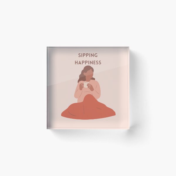 Item preview, Sipping happiness designed and sold by creativityisfun.