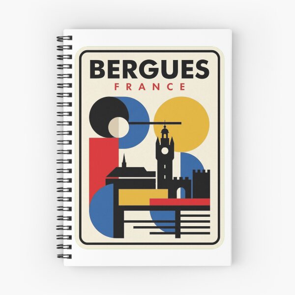 Item preview, Retro Bergues Bauhaus Geometric Skyline designed and sold by k3rstman1.