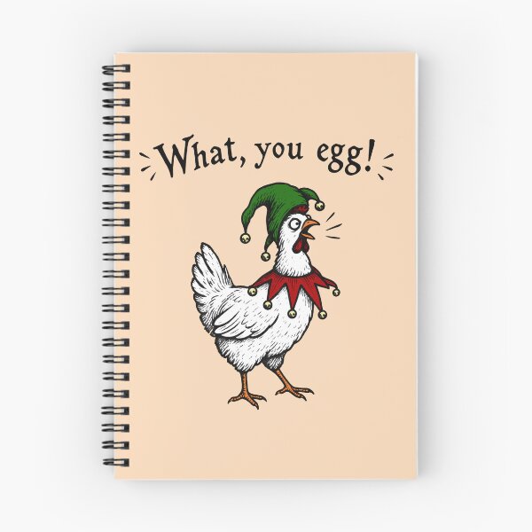 Item preview, What, You Egg! – Funny Shakespearean Chicken Jester Medieval Design designed and sold by witchlingart.