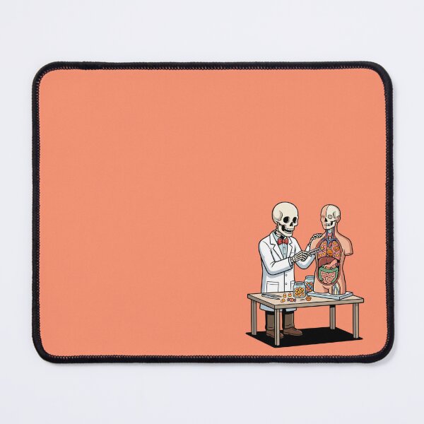 Item preview, Skeleton Doctor Studying Candy Anatomy designed and sold by Rare By Hero.