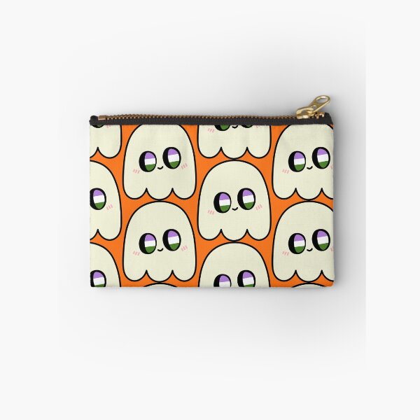Item preview, Queer-Boo – Kawaii Genderqueer Pride Halloween Ghost designed and sold by Cannaxes Studio.