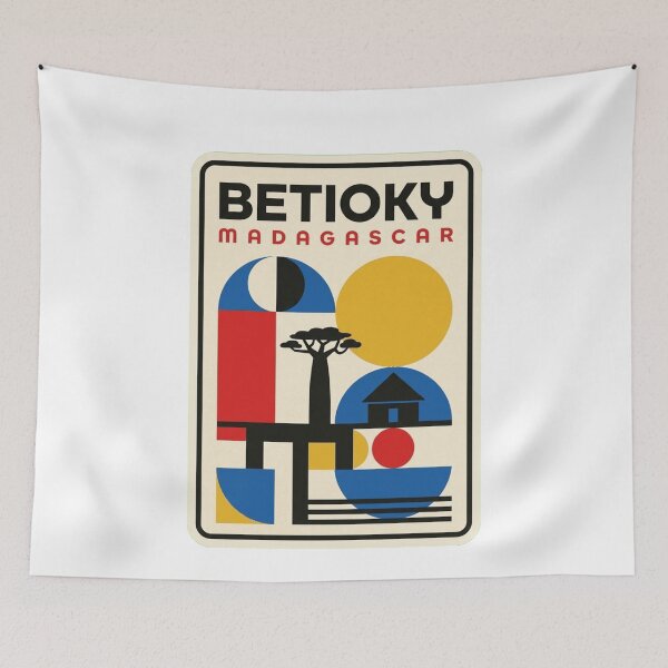 Item preview, Retro Betioky Bauhaus Geometric Skyline designed and sold by k3rstman1.