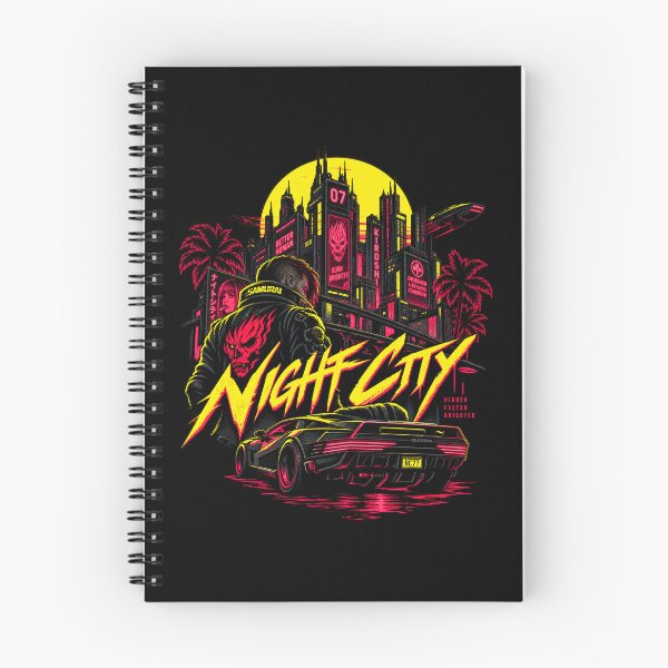 Item preview, Cyberpunk 2077 Night City Neon Samurai designed and sold by Pandaburba.