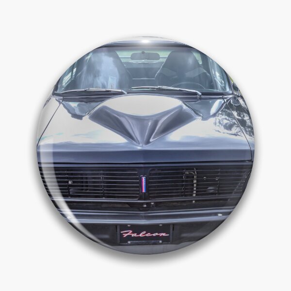 Item preview,  Ford Falcon Futura Sprint Black Muscle Car Art Side Profile designed and sold by RichFrancoCars.