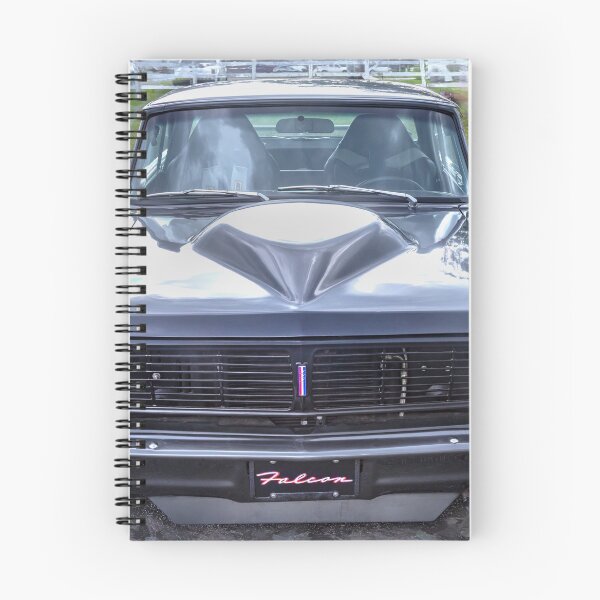 Item preview,  Ford Falcon Futura Sprint Black Muscle Car Art Side Profile designed and sold by RichFrancoCars.