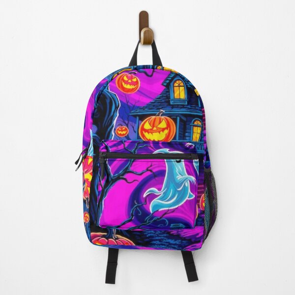 Item preview, Halloween Ghosts Pumpkins Haunted House designed and sold by 1beachbum.