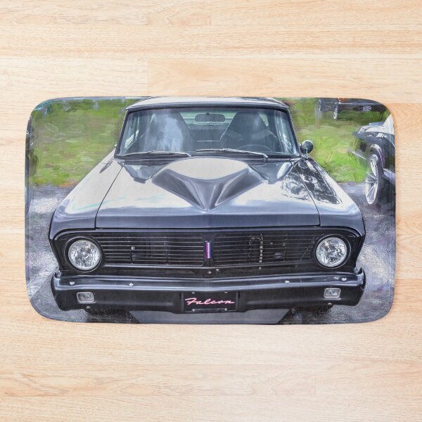 Item preview,  Ford Falcon Futura Sprint Black Muscle Car Art Side Profile designed and sold by RichFrancoCars.