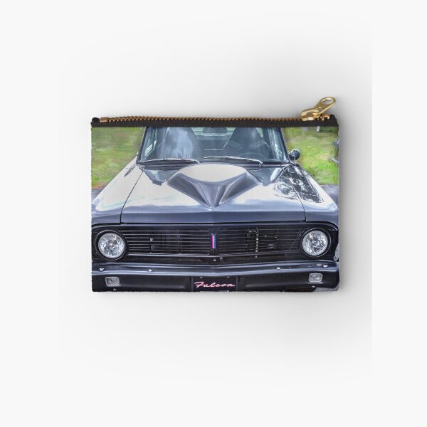 Item preview,  Ford Falcon Futura Sprint Black Muscle Car Art Side Profile designed and sold by RichFrancoCars.
