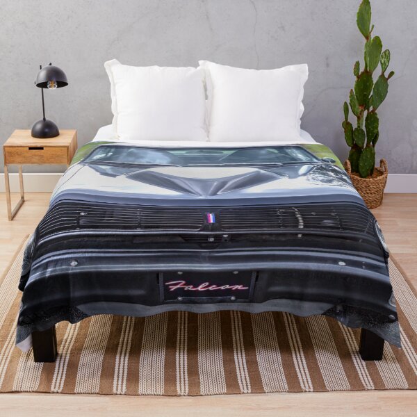 Item preview, Ford Falcon Futura Sprint Black Muscle Car Art Side Profile designed and sold by RichFrancoCars.