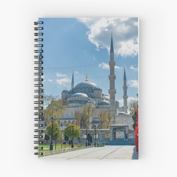 Item preview, Blue Mosque, Red Leaves designed and sold by SafariByMarisa.