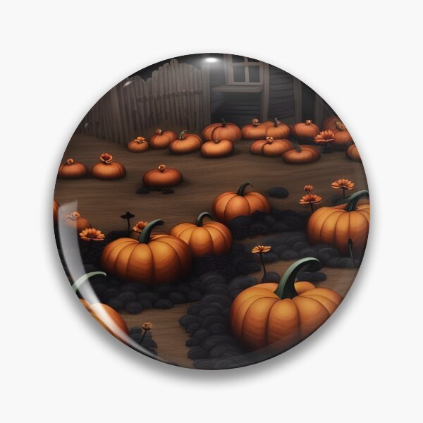 Item preview, Autumn Pumpkin Patch Farmhouse Rustic Fall Garden designed and sold by Uniquely Yours.