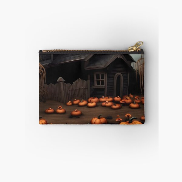 Item preview, Autumn Pumpkin Patch Farmhouse Rustic Fall Garden designed and sold by Uniquely Yours.