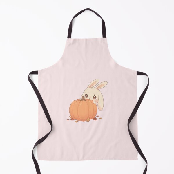 Item preview, Scared Bunny Halloween Pumpkin Cute designed and sold by Moon's Arts.