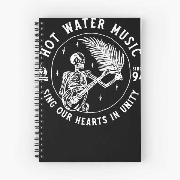 Item preview, Hot Water Music Band 3 designed and sold by HueStudioCo.