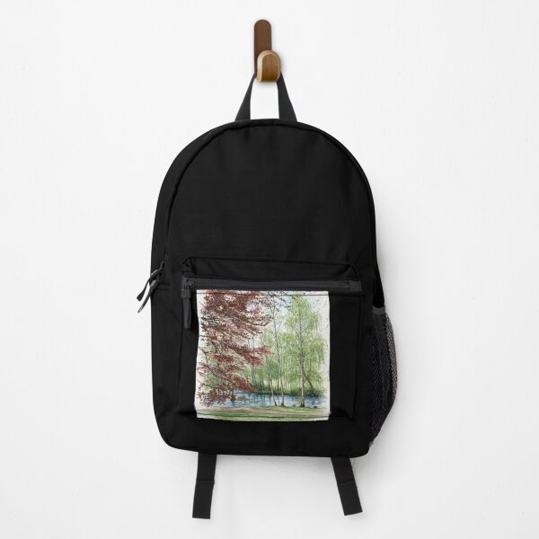 Item preview, Peaceful River in Watercolor designed and sold by Axokris.