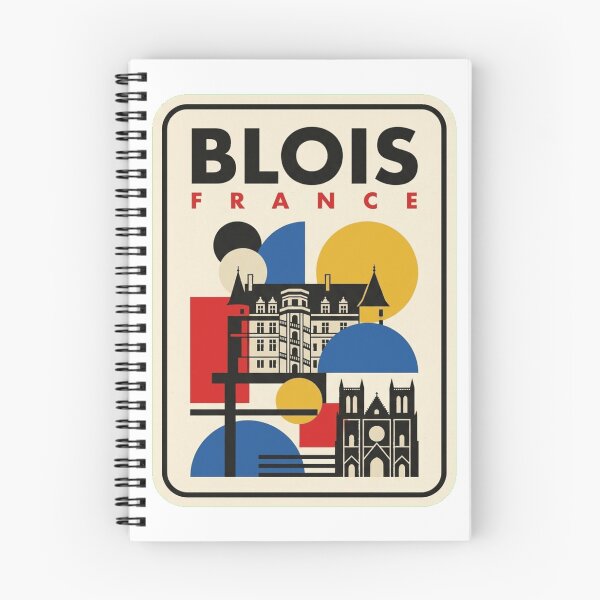 Item preview, Retro Blois Bauhaus Geometric Skyline designed and sold by k3rstman1.