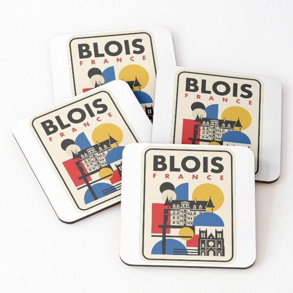 Item preview, Retro Blois Bauhaus Geometric Skyline designed and sold by k3rstman1.