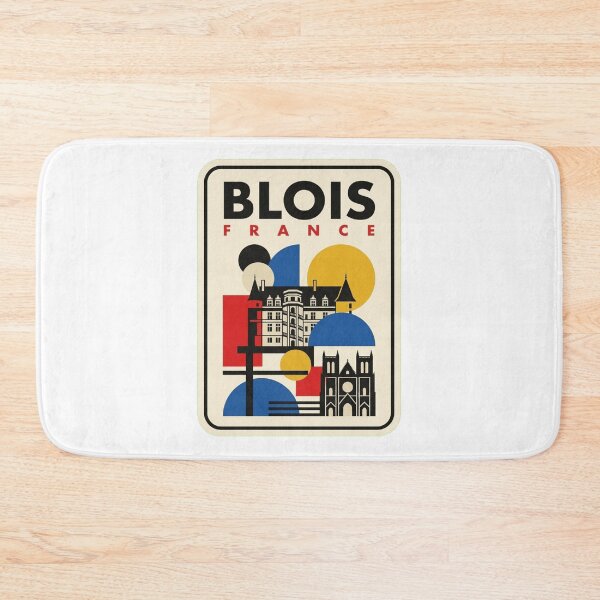 Item preview, Retro Blois Bauhaus Geometric Skyline designed and sold by k3rstman1.