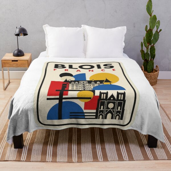 Item preview, Retro Blois Bauhaus Geometric Skyline designed and sold by k3rstman1.