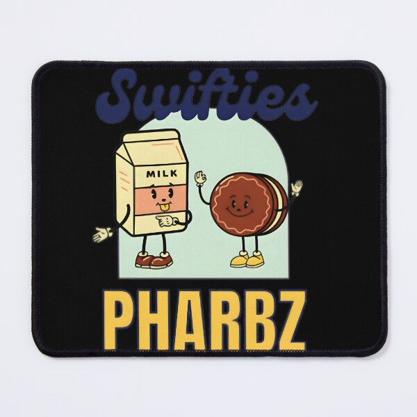 Item preview, Swifites and Pharbz Enjoying Cookies and Milk Fun Design designed and sold by 15Eliel.