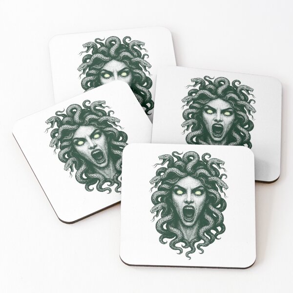 Item preview, Medusa – Greek Mythology Gorgon Illustration designed and sold by xndrlab.