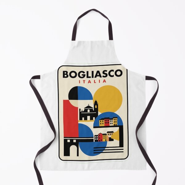 Item preview, Retro Bogliasco Bauhaus Geometric Skyline designed and sold by k3rstman1.