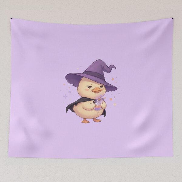 Item preview, Witchy Duck Halloween Potion Cute designed and sold by Moon's Arts.