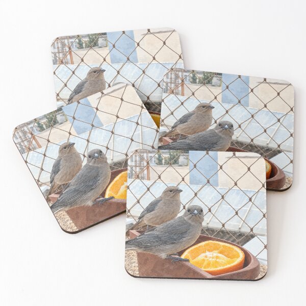 Item preview, Little birds on the window designed and sold by Carol-arts-.