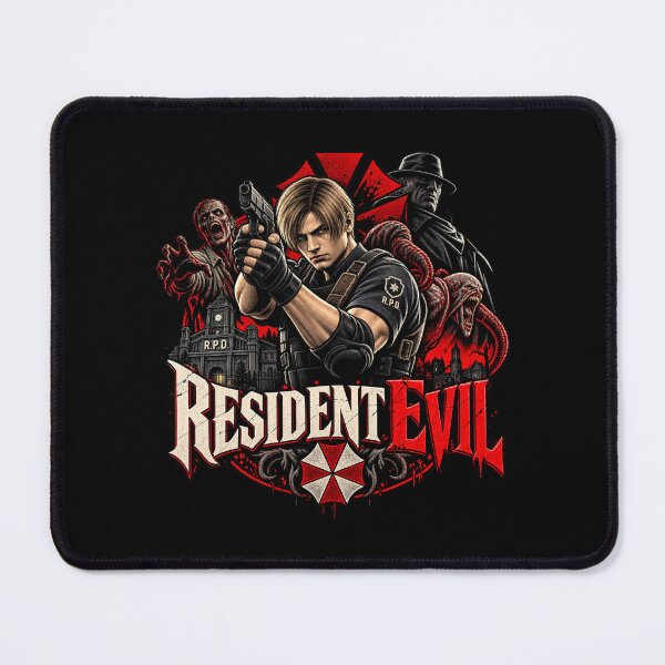 Item preview, Leon Kennedy Resident Evil Raccoon City Survival Horror designed and sold by Pandaburba.