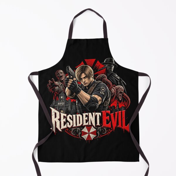 Item preview, Leon Kennedy Resident Evil Raccoon City Survival Horror designed and sold by Pandaburba.