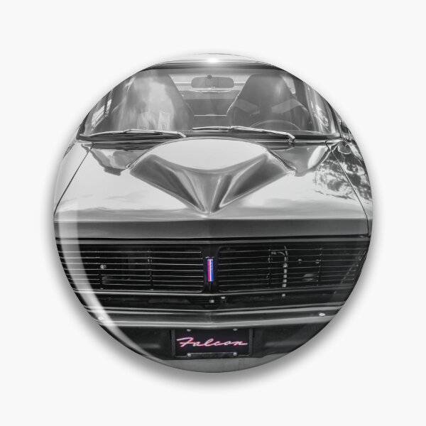 Item preview,   Ford Falcon Futura Sprint Black Muscle Car Art Side Profile designed and sold by RichFrancoCars.