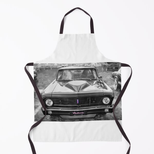 Item preview,   Ford Falcon Futura Sprint Black Muscle Car Art Side Profile designed and sold by RichFrancoCars.