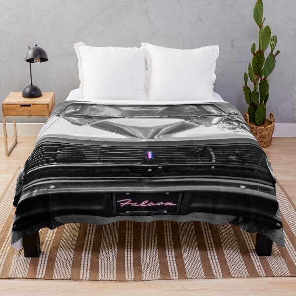 Item preview,   Ford Falcon Futura Sprint Black Muscle Car Art Side Profile designed and sold by RichFrancoCars.