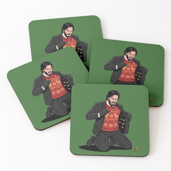 Item preview, Bulletproof Ugly Christmas Sweater Hitman Parody designed and sold by Rare By Hero.