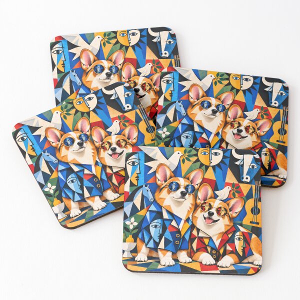 Item preview, Pair of corgis designed and sold by saranagliccuris.
