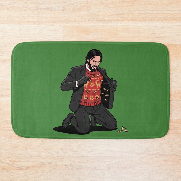 Item preview, Bulletproof Ugly Christmas Sweater Hitman Parody designed and sold by Rare By Hero.