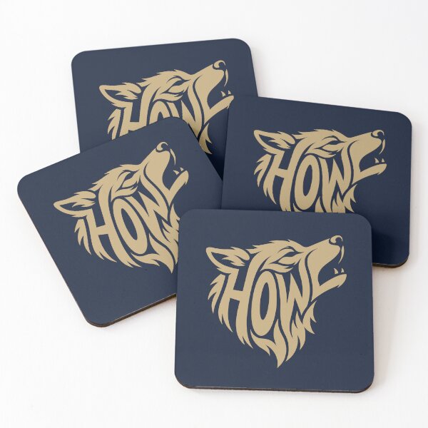Item preview, HOWL: The Iconic Wolf Wordmark Design designed and sold by JumpJammiesTees.