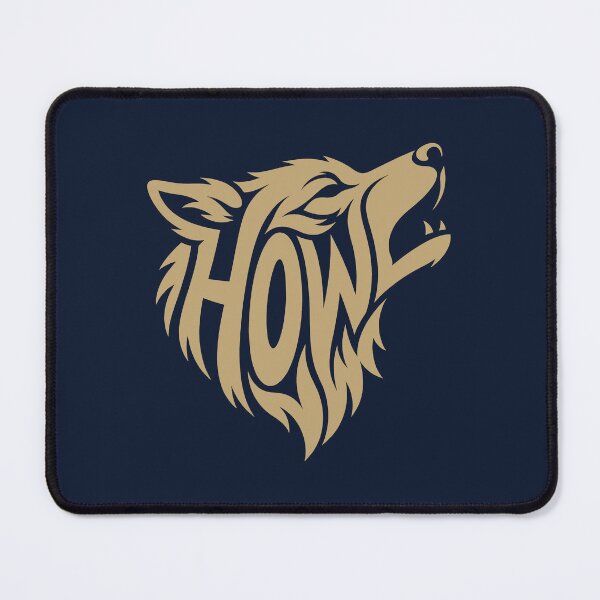 Item preview, HOWL: The Iconic Wolf Wordmark Design designed and sold by JumpJammiesTees.