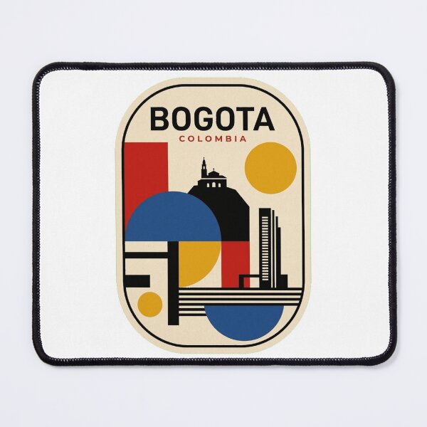 Item preview, Retro Bogota Bauhaus Geometric Skyline designed and sold by k3rstman1.