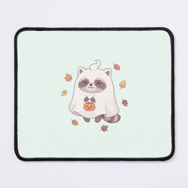Item preview, Ghost Raccoon Halloween Pumpkin Cute designed and sold by Moon's Arts.