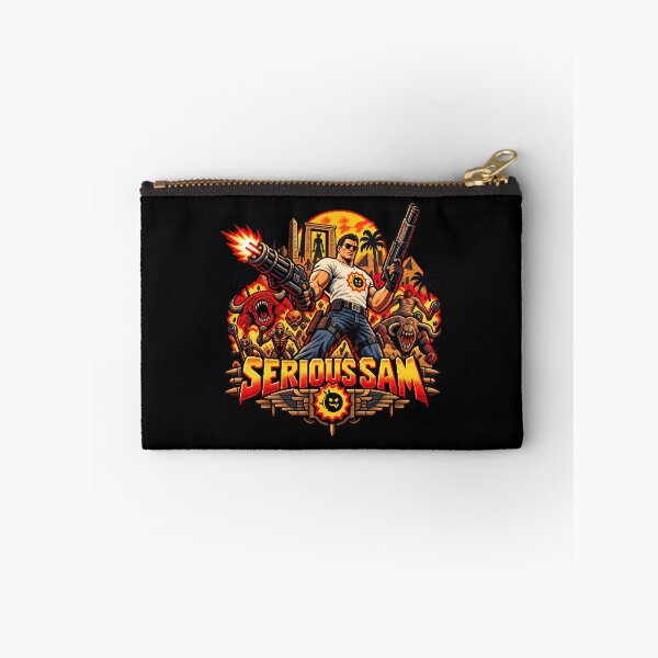 Item preview, Serious Sam Classic Retro FPS Monster Hunter designed and sold by Pandaburba.