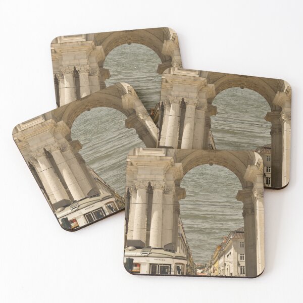 Item preview, Lisbon Rua Augusta Arch Print designed and sold by clusson's shop.