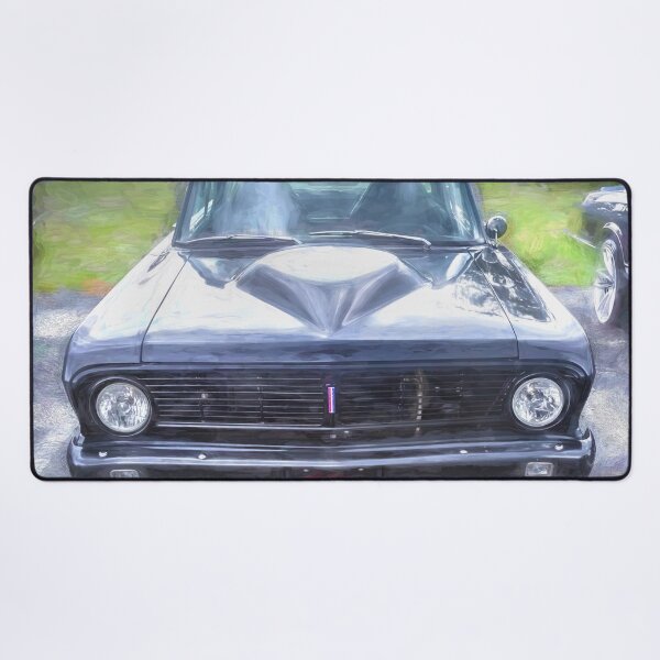 Item preview, Ford Falcon Futura Sprint Black Muscle Car Art Side Profile designed and sold by RichFrancoCars.