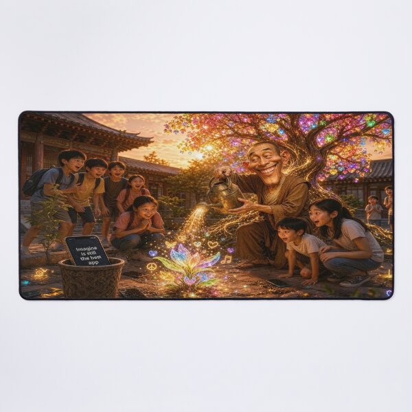 Item preview, Magical Garden and Floral Fantasy They Join Here designed and sold by The Brother Wu Collection.