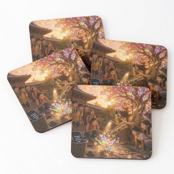 Item preview, Magical Garden and Floral Fantasy They Join Here designed and sold by The Brother Wu Collection.