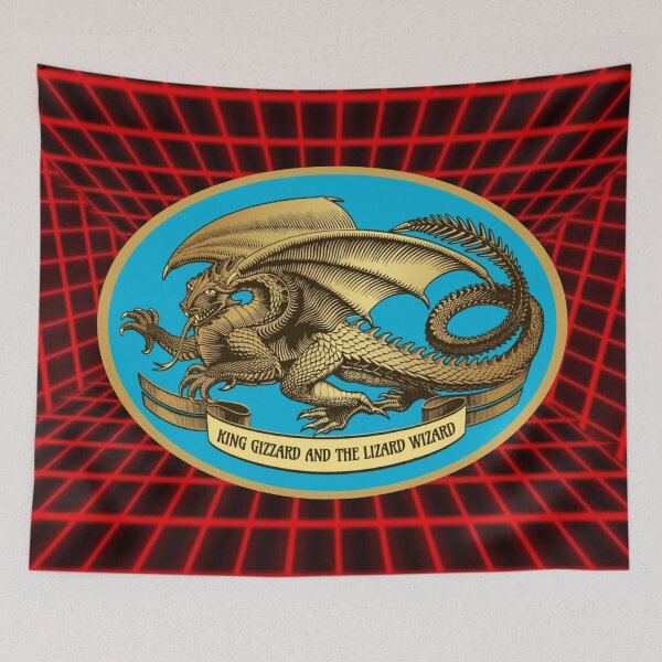Item preview, King Gizzard and the Lizard Wizard - Dragon designed and sold by Q Art & Design .