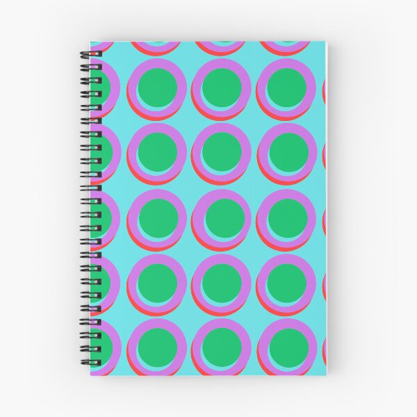 Item preview,  Aqua Purple Green Red Big Circles designed and sold by Swish-Designs.