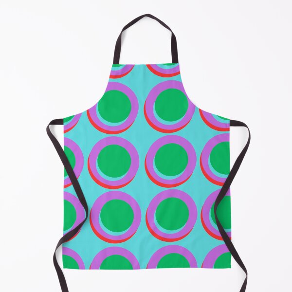 Item preview, Aqua Purple Green Red Big Circles designed and sold by Swish-Designs.
