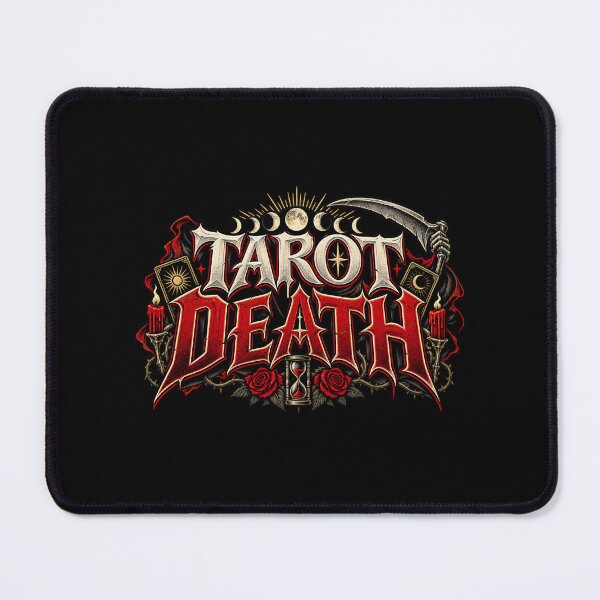 Item preview, Death Tarot Card Gothic Grim Reaper designed and sold by Pandaburba.